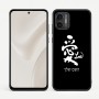 כיסוי בעיצוב אישי עם השם שלך לדגם - Motorola Moto G57 Power 5G בעיצוב אהבה באותיות יפניות