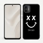 כיסוי בעיצוב אישי עם השם שלך לדגם - Motorola Moto G57 Power 5G בעיצוב סמיילי