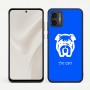 כיסוי בעיצוב אישי עם השם שלך לדגם - Motorola Moto G57 Power 5G בעיצוב פרצוף בולדוג
