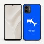כיסוי בעיצוב אישי עם השם שלך לדגם - Motorola Moto G57 Power 5G בעיצוב כריש ראש פטיש