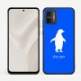 כיסוי בעיצוב אישי עם השם שלך לדגם - Motorola Moto G57 Power 5G בעיצוב פינגווין