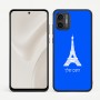 כיסוי בעיצוב אישי עם השם שלך לדגם - Motorola Moto G57 Power 5G בעיצוב מגדל אייפל