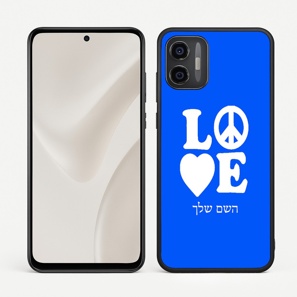 כיסוי בעיצוב אישי עם השם שלך לדגם - Motorola Moto G57 Power 5G בעיצוב אהבה