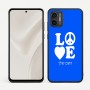 כיסוי בעיצוב אישי עם השם שלך לדגם - Motorola Moto G57 Power 5G בעיצוב אהבה
