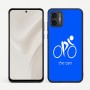 כיסוי בעיצוב אישי עם השם שלך לדגם - Motorola Moto G57 Power 5G בעיצוב אופניים אולימפיים