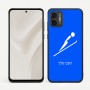כיסוי בעיצוב אישי עם השם שלך לדגם - Motorola Moto G57 Power 5G בעיצוב קפיצת סקי אולימפית