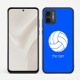 כיסוי בעיצוב אישי עם השם שלך לדגם - Motorola Moto G57 Power 5G בעיצוב כדור כדורעף