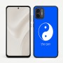 כיסוי בעיצוב אישי עם השם שלך לדגם - Motorola Moto G57 Power 5G בעיצוב סמל יינג יאנג