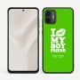 כיסוי בעיצוב אישי עם השם שלך לדגם - Motorola Moto G57 Power 5G בעיצוב נשקי את חבר שלי