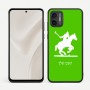 כיסוי בעיצוב אישי עם השם שלך לדגם - Motorola Moto G57 Power 5G בעיצוב שחקן פולו - סוס