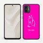 כיסוי בעיצוב אישי עם השם שלך לדגם - Motorola Moto G57 Power 5G בעיצוב חתול