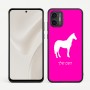 כיסוי בעיצוב אישי עם השם שלך לדגם - Motorola Moto G57 Power 5G בעיצוב סוס
