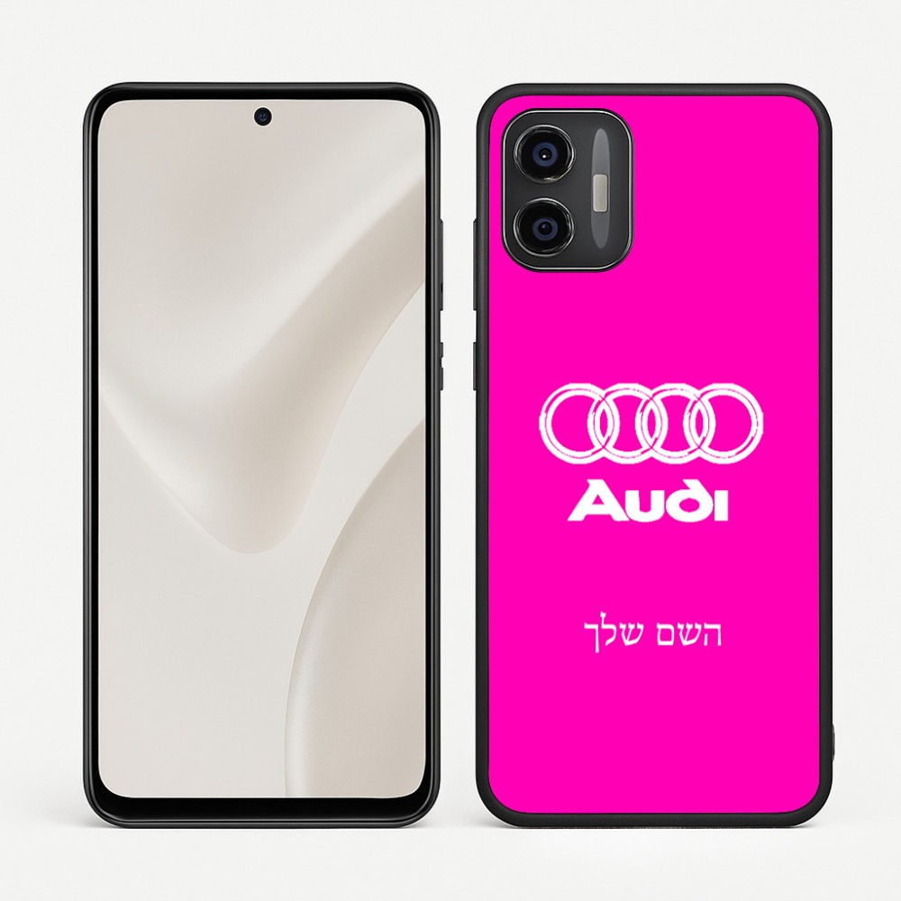 כיסוי בעיצוב אישי עם השם שלך לדגם - Motorola Moto G57 Power 5G בעיצוב אאודי