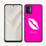 כיסוי בעיצוב אישי עם השם שלך לדגם - Motorola Moto G57 Power 5G בעיצוב שפתיים - נשיקה