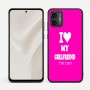 כיסוי בעיצוב אישי עם השם שלך לדגם - Motorola Moto G57 Power 5G בעיצוב אוהב את החברה שלי