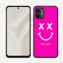 כיסוי בעיצוב אישי עם השם שלך לדגם - Motorola Moto G57 Power 5G בעיצוב סמיילי