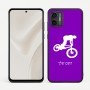 כיסוי בעיצוב אישי עם השם שלך לדגם - Motorola Moto G57 Power 5G בעיצוב רוכב אופניים