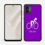 כיסוי בעיצוב אישי עם השם שלך לדגם - Motorola Moto G57 Power 5G בעיצוב אופניים אולימפיים