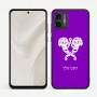 כיסוי בעיצוב אישי עם השם שלך לדגם - Motorola Moto G57 Power 5G בעיצוב פרחי קרן