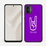 כיסוי בעיצוב אישי עם השם שלך לדגם - Motorola Moto G57 Power 5G בעיצוב יד סלע