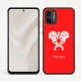 כיסוי בעיצוב אישי עם השם שלך לדגם - Motorola Moto G57 Power 5G בעיצוב פרחי קרן
