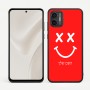 כיסוי בעיצוב אישי עם השם שלך לדגם - Motorola Moto G57 Power 5G בעיצוב סמיילי
