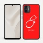 כיסוי בעיצוב אישי עם השם שלך לדגם - Motorola Moto G57 Power 5G בעיצוב סטטוסקופ רופא