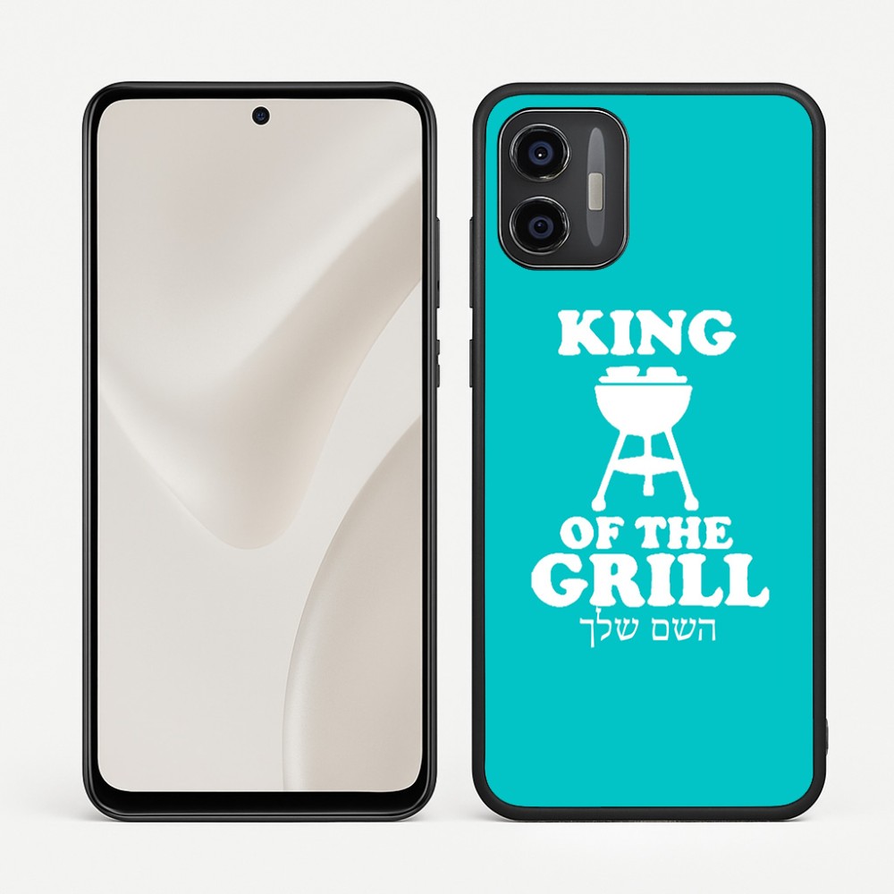 כיסוי בעיצוב אישי עם השם שלך לדגם - Motorola Moto G57 Power 5G בעיצוב מלך הגריל
