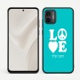 כיסוי בעיצוב אישי עם השם שלך לדגם - Motorola Moto G57 Power 5G בעיצוב אהבה