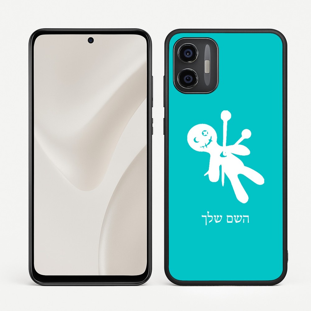 כיסוי בעיצוב אישי עם השם שלך לדגם - Motorola Moto G57 Power 5G בעיצוב וודו