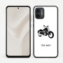 כיסוי בעיצוב אישי עם השם שלך לדגם - Motorola Moto G57 Power 5G בעיצוב הארלי-דיווידסון
