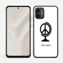 כיסוי בעיצוב אישי עם השם שלך לדגם - Motorola Moto G57 Power 5G בעיצוב גלובוסי שלום