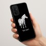 כיסוי בעיצוב אישי עם השם שלך לדגם - Motorola Moto G57 Power 5G בעיצוב זברה