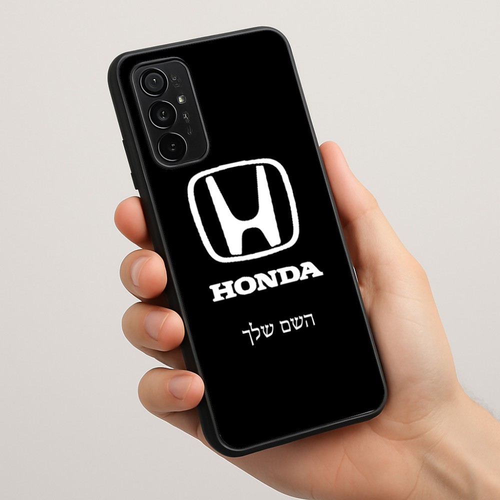 כיסוי בעיצוב אישי עם השם שלך לדגם - Motorola Moto G57 Power 5G בעיצוב הונדה 2