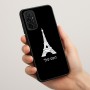 כיסוי בעיצוב אישי עם השם שלך לדגם - Motorola Moto G57 Power 5G בעיצוב מגדל אייפל