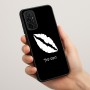 כיסוי בעיצוב אישי עם השם שלך לדגם - Motorola Moto G57 Power 5G בעיצוב שפתיים - נשיקה