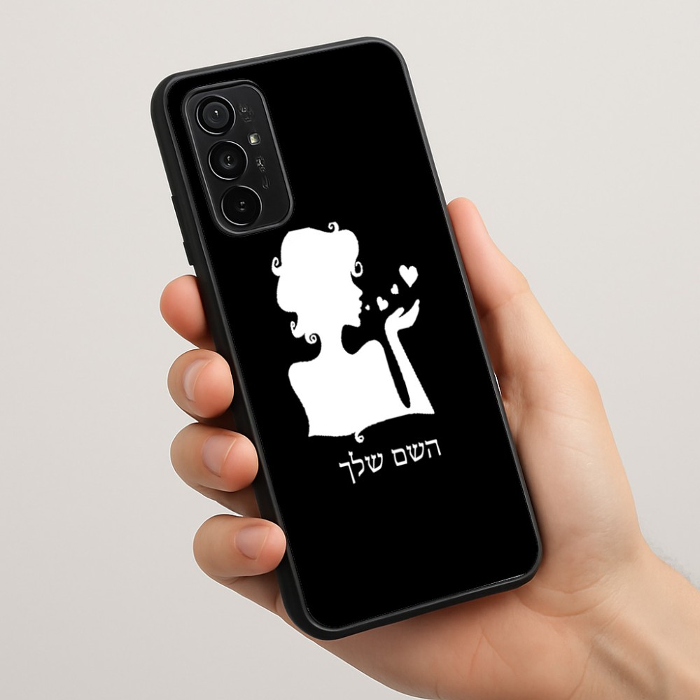 כיסוי בעיצוב אישי עם השם שלך לדגם - Motorola Moto G57 Power 5G בעיצוב אהבת נשים