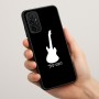 כיסוי בעיצוב אישי עם השם שלך לדגם - Motorola Moto G57 Power 5G בעיצוב גיטרה