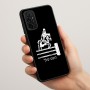 כיסוי בעיצוב אישי עם השם שלך לדגם - Motorola Moto G57 Power 5G בעיצוב רוכב סוסים