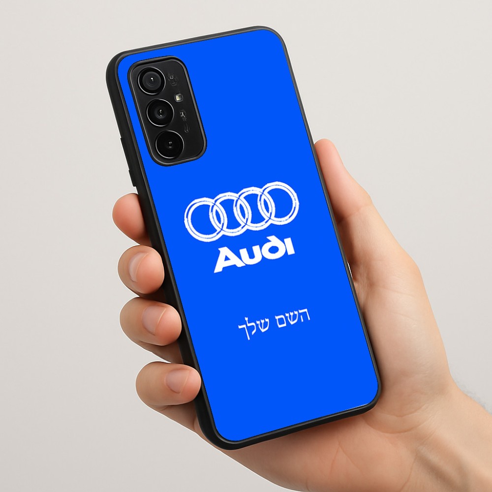 כיסוי בעיצוב אישי עם השם שלך לדגם - Motorola Moto G57 Power 5G בעיצוב אאודי