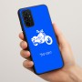 כיסוי בעיצוב אישי עם השם שלך לדגם - Motorola Moto G57 Power 5G בעיצוב הארלי-דיווידסון