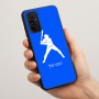 כיסוי בעיצוב אישי עם השם שלך לדגם - Motorola Moto G57 Power 5G בעיצוב שחקן בייסבול