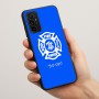 כיסוי בעיצוב אישי עם השם שלך לדגם - Motorola Moto G57 Power 5G בעיצוב כבאי - תגית