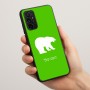כיסוי בעיצוב אישי עם השם שלך לדגם - Motorola Moto G57 Power 5G בעיצוב דוב