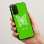 כיסוי בעיצוב אישי עם השם שלך לדגם - Motorola Moto G57 Power 5G בעיצוב פרפר