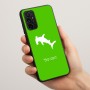 כיסוי בעיצוב אישי עם השם שלך לדגם - Motorola Moto G57 Power 5G בעיצוב כריש ראש פטיש