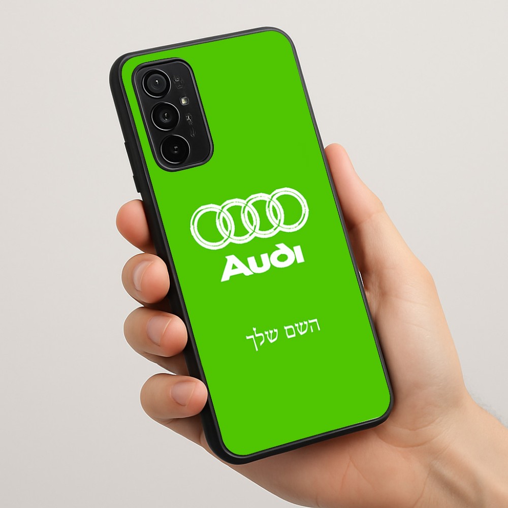 כיסוי בעיצוב אישי עם השם שלך לדגם - Motorola Moto G57 Power 5G בעיצוב אאודי