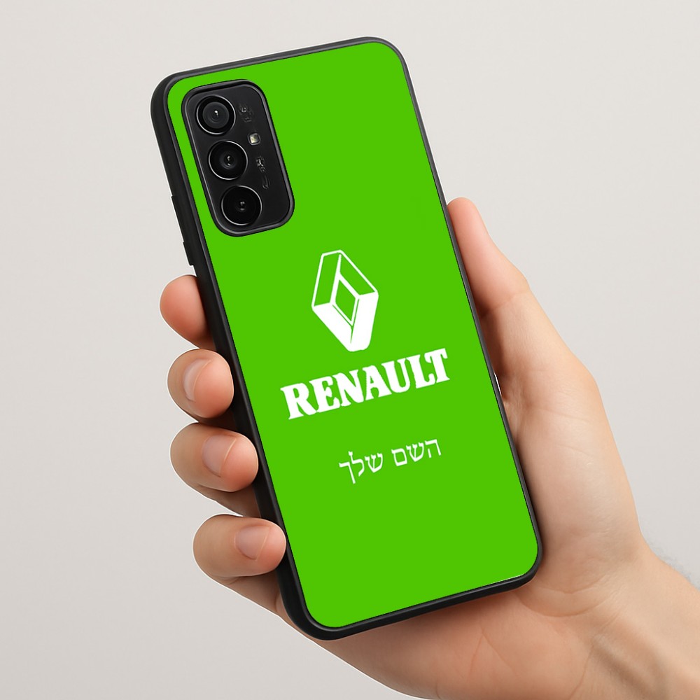 כיסוי בעיצוב אישי עם השם שלך לדגם - Motorola Moto G57 Power 5G בעיצוב רנו