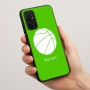 כיסוי בעיצוב אישי עם השם שלך לדגם - Motorola Moto G57 Power 5G בעיצוב כדורסל