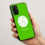 כיסוי בעיצוב אישי עם השם שלך לדגם - Motorola Moto G57 Power 5G בעיצוב כדור כדורעף